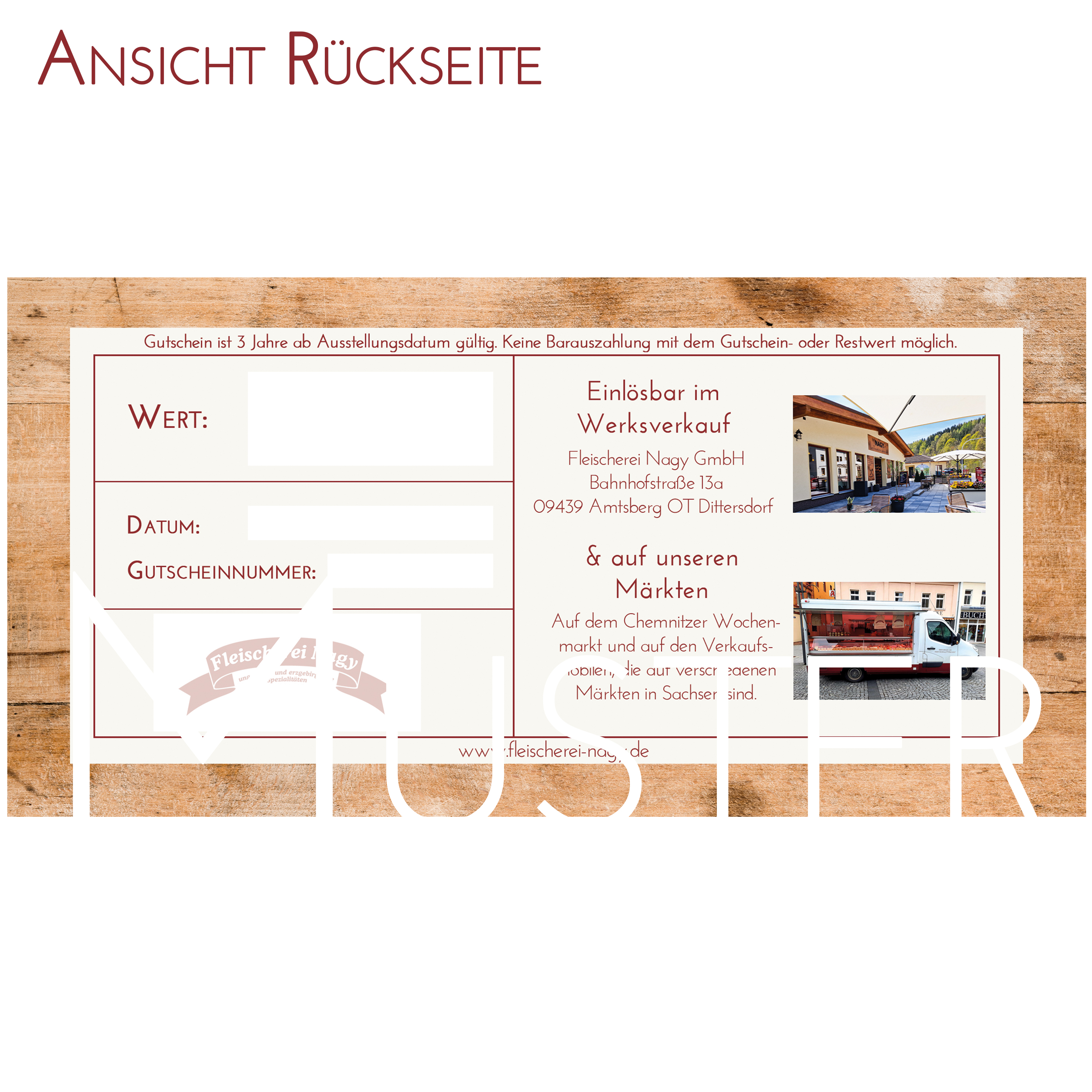 Ladengutschein 100 Euro online bestellen
